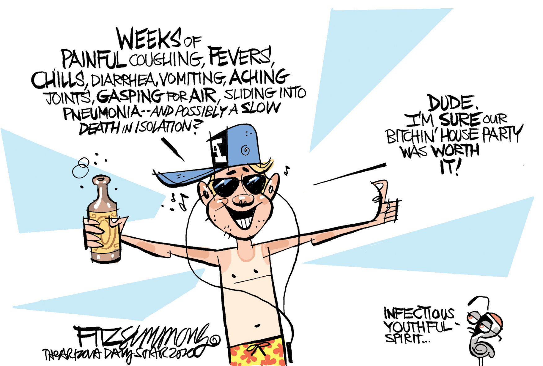 Daily Fitz Cartoon: Invulnerable